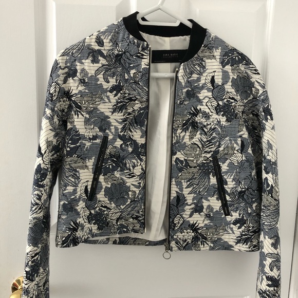 Zara floral jacket / blazer - Picture 2 of 6